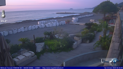 immagine della webcam nei dintorni di Alassio: webcam Loano