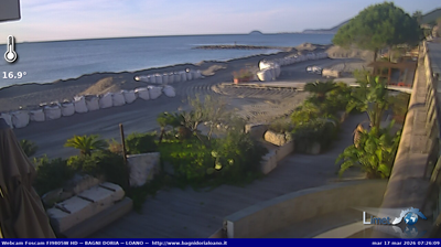 immagine della webcam nei dintorni di Solva: webcam Loano