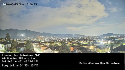 Preview delle webcam di Almenno San Salvatore: Meteo