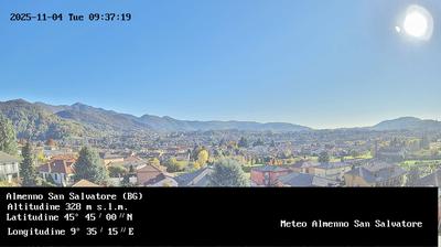 immagine della webcam nei dintorni di Erve: webcam Almenno San Salvatore