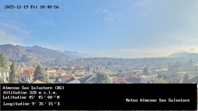 immagine della webcam nei dintorni di Ponte San Pietro: webcam Almenno San Salvatore
