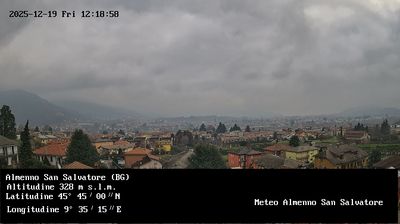 immagine della webcam nei dintorni di Orio al Serio: webcam Almenno San Salvatore
