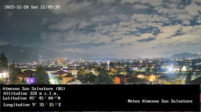 immagine della webcam nei dintorni di Valsecca: webcam Almenno San Salvatore