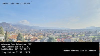 immagine della webcam nei dintorni di Albino: webcam Almenno San Salvatore
