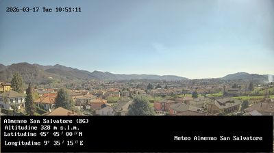 immagine della webcam nei dintorni di Valsecca: webcam Almenno San Salvatore