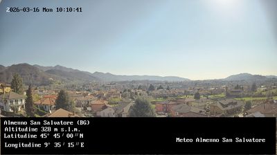 immagine della webcam nei dintorni di Ponte San Pietro: webcam Almenno San Salvatore