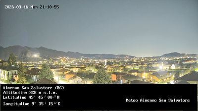 immagine della webcam nei dintorni di Paladina: webcam Almenno San Salvatore