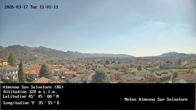 immagine della webcam nei dintorni di Valbrembo: webcam Almenno San Salvatore