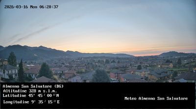 immagine della webcam nei dintorni di San Pellegrino Terme: webcam Almenno San Salvatore