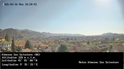 immagine della webcam nei dintorni di Palazzago: webcam Almenno San Salvatore