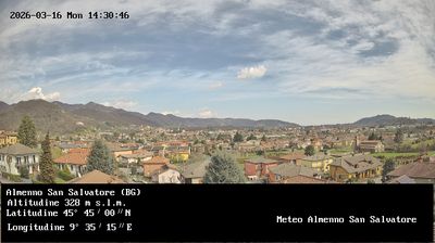 immagine della webcam nei dintorni di San Giovanni Bianco: webcam Almenno San Salvatore
