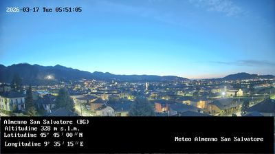 immagine della webcam nei dintorni di San Giovanni Bianco: webcam Almenno San Salvatore