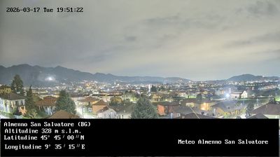 immagine della webcam nei dintorni di Strozza: webcam Almenno San Salvatore