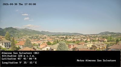 immagine della webcam nei dintorni di Paladina: webcam Almenno San Salvatore