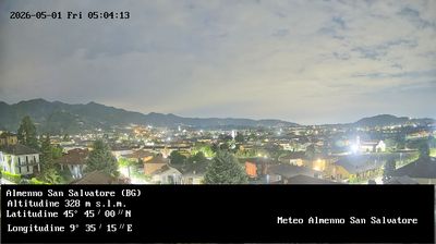 immagine della webcam nei dintorni di San Pellegrino Terme: webcam Almenno San Salvatore