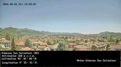 immagine della webcam nei dintorni di Valsecca: webcam Almenno San Salvatore