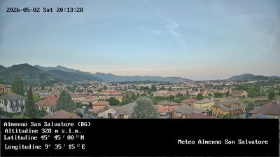 immagine della webcam nei dintorni di Cornate d'Adda: webcam Almenno San Salvatore
