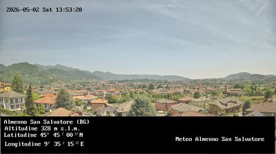 immagine della webcam nei dintorni di Albino: webcam Almenno San Salvatore