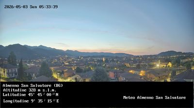 immagine della webcam nei dintorni di Albino: webcam Almenno San Salvatore