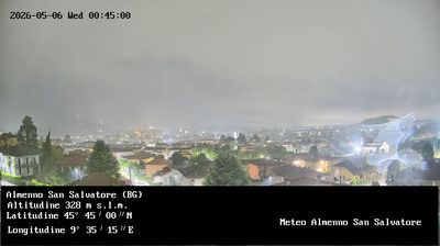 immagine della webcam nei dintorni di Zogno: webcam Almenno San Salvatore