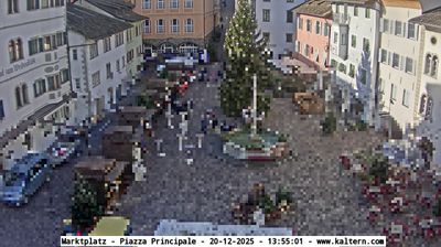 immagine della webcam nei dintorni di Bolzano: webcam Caldaro sulla Strada del Vino