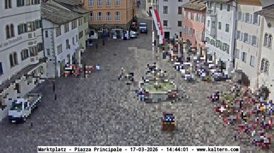 immagine della webcam nei dintorni di Cles: webcam Caldaro sulla Strada del Vino