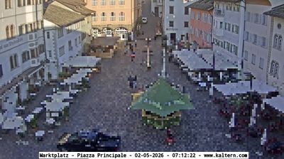 immagine della webcam nei dintorni di Cles: webcam Caldaro sulla Strada del Vino