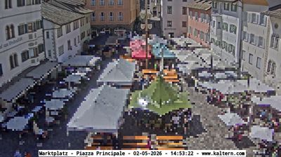 immagine della webcam nei dintorni di Bolzano: webcam Caldaro sulla Strada del Vino