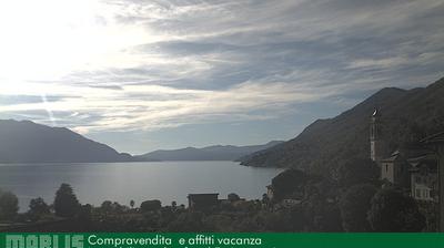 immagine della webcam nei dintorni di Curiglia con Monteviasco: webcam Cannero Riviera