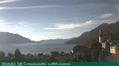immagine della webcam nei dintorni di Curiglia con Monteviasco: webcam Cannero Riviera