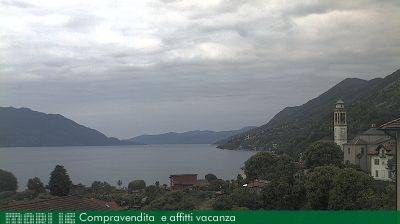 immagine della webcam nei dintorni di Brezzo di Bedero: webcam Cannero Riviera