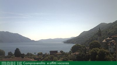immagine della webcam nei dintorni di Brinzio: webcam Cannero Riviera