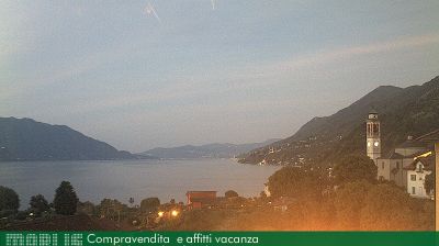 immagine della webcam nei dintorni di Druogno: webcam Cannero Riviera