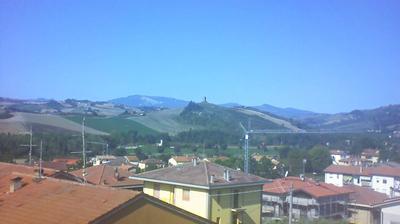 immagine della webcam nei dintorni di Montelabbate: webcam Montecalvo in Foglia