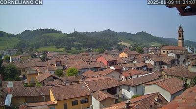 immagine della webcam nei dintorni di Fossano: webcam Corneliano d'Alba