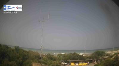immagine della webcam nei dintorni di Castelnuovo di Val di Cecina: webcam Marina Di Castagneto