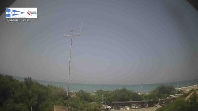 immagine della webcam nei dintorni di Montecatini Val di Cecina: webcam Marina Di Castagneto