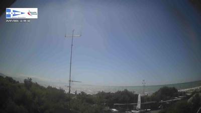 immagine della webcam nei dintorni di Montecatini Val di Cecina: webcam Marina Di Castagneto
