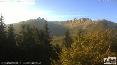 immagine della webcam nei dintorni di Prato Spilla: webcam Cerreto Laghi