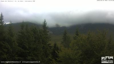 immagine della webcam nei dintorni di Trefiumi: webcam Cerreto Laghi