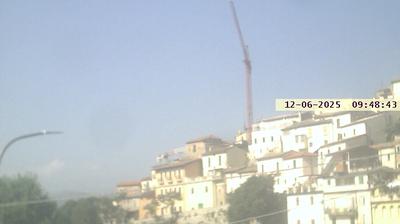 immagine della webcam nei dintorni di Castiglione Messer Raimondo: webcam Ofena
