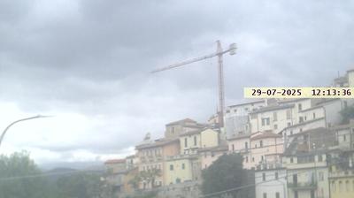immagine della webcam nei dintorni di Castiglione Messer Raimondo: webcam Ofena