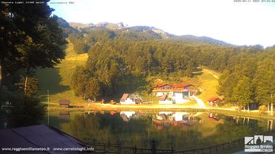 immagine della webcam nei dintorni di Febbio: webcam Cerreto Laghi