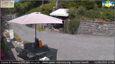 immagine della webcam nei dintorni di Langhirano: webcam Terenzo