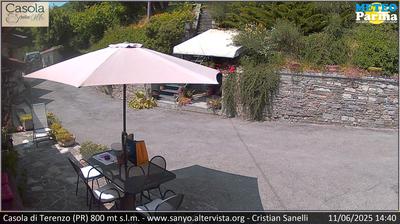immagine della webcam nei dintorni di Tizzano Val Parma: webcam Terenzo