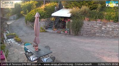 immagine della webcam nei dintorni di Calestano: webcam Terenzo