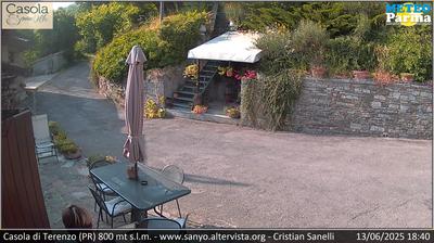 immagine della webcam nei dintorni di Calestano: webcam Terenzo
