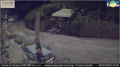 immagine della webcam nei dintorni di Neviano degli Arduini: webcam Terenzo