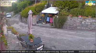 immagine della webcam nei dintorni di Salsomaggiore Terme: webcam Terenzo