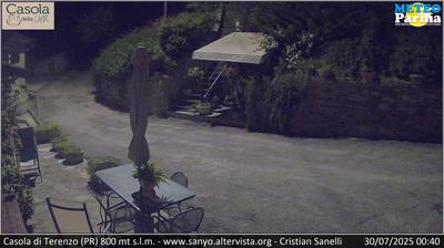 immagine della webcam nei dintorni di Tizzano Val Parma: webcam Terenzo